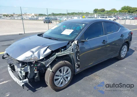 2024 Nissan Sentra S Xtronic Cvt из США, поврежденный, VIN 3N1AB8BV8RY238898